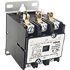 シュナイダーエレクトリック - DPE18B7 Easy TeSys IEC コンタクタ、7.5HP、480V、24VAC コイル、DIN レールマウント/ネジ固定