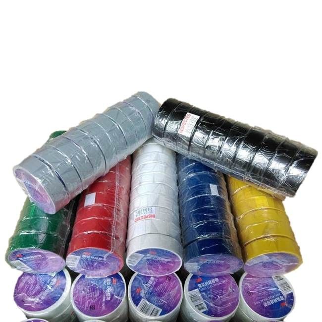 ホワイト ホワイト 3M21S-BK PVC 0.13mm*19mm*18m 電子テープ ビニール電気21S-BK PVC 0.13mm*19mm*18m 電子テープ ビニール電気