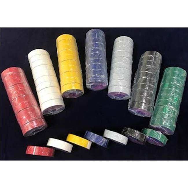 ホワイト ホワイト 3M21S-BK PVC 0.13mm*19mm*18m 電子テープ ビニール電気21S-BK PVC 0.13mm*19mm*18m 電子テープ ビニール電気
